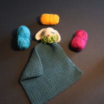 Petit lapinou en crochet et tissus pour bébé Lapinou pour bébé