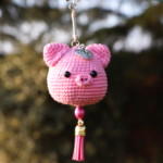 Porte clé petit cochon Porte clé petit cochon