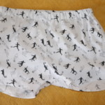 Le tissus a été fourni par ma cliente Un autre caleçon