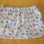 Encore un caleçon réalisé avec le tissus d'une de mes clientes :) Caleçon