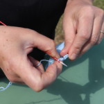 Une petite pièce tricotée pour réparer Une petite pièce tricotée pour réparer