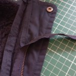 Démontage Fermeture éclair manteau Démontage Fermeture éclair manteau